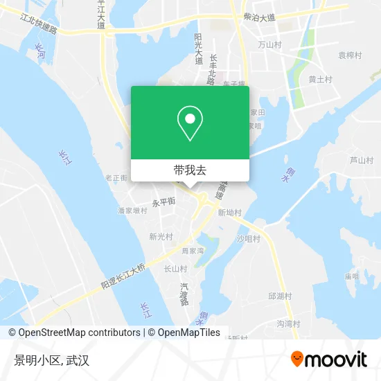 景明小区地图