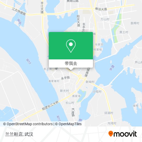 兰兰鞋店地图