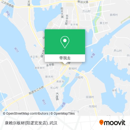 康赖尔板材(阳逻宏发店)地图