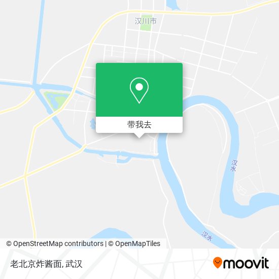 老北京炸酱面地图