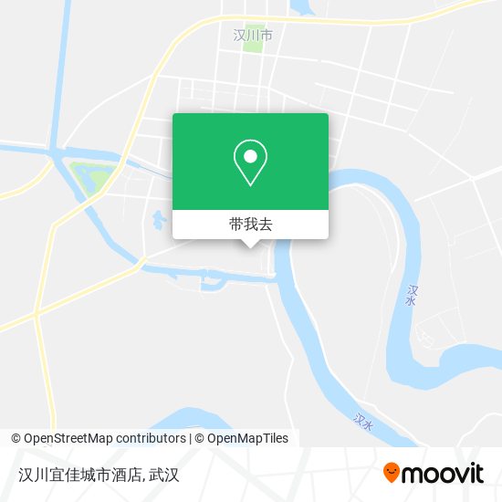 汉川宜佳城市酒店地图