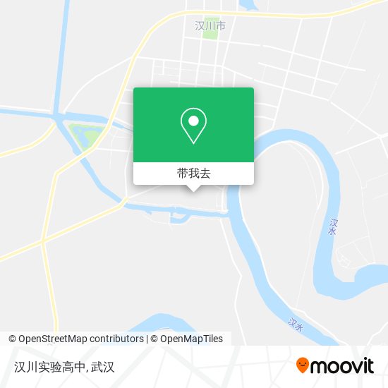 汉川实验高中地图