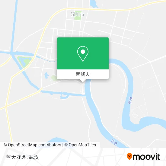 蓝天花园地图