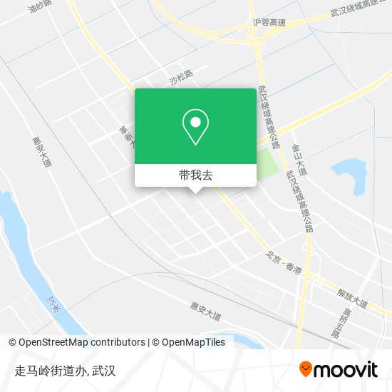 走马岭街道办地图