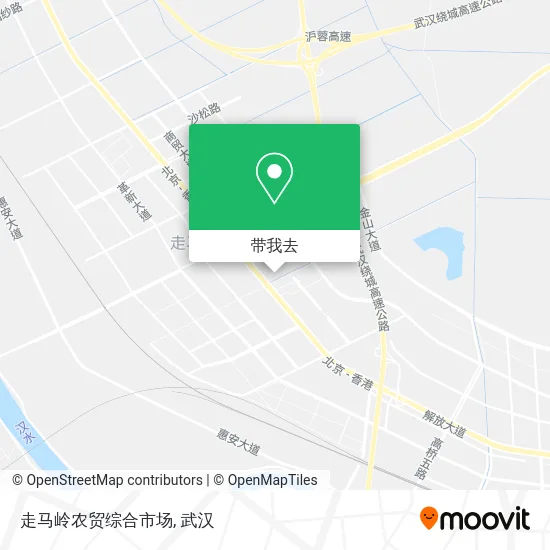 走马岭农贸综合市场地图
