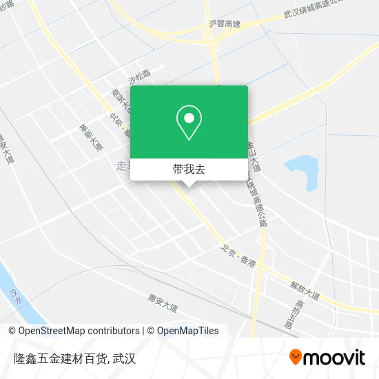 隆鑫五金建材百货地图