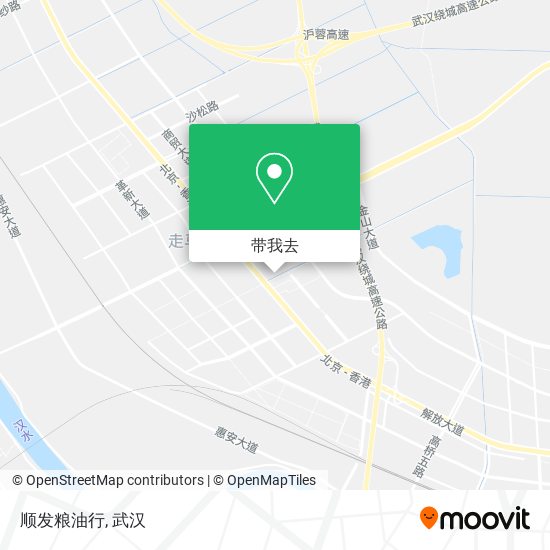 顺发粮油行地图