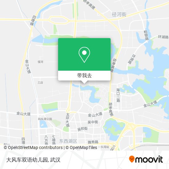 大风车双语幼儿园地图