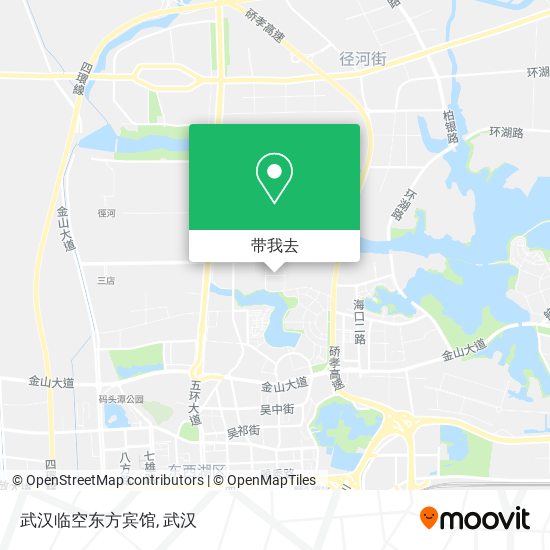 武汉临空东方宾馆地图