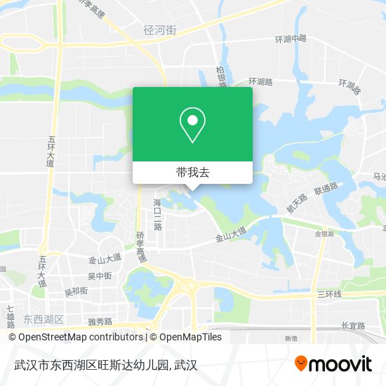 武汉市东西湖区旺斯达幼儿园地图