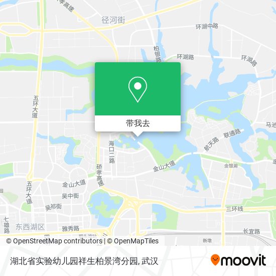 湖北省实验幼儿园祥生柏景湾分园地图