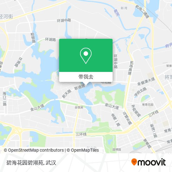 碧海花园碧湖苑地图