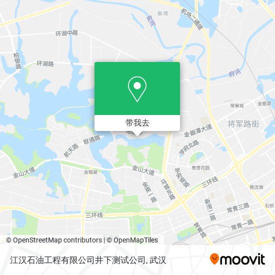 江汉石油工程有限公司井下测试公司地图