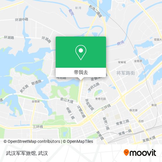 武汉军军旅馆地图