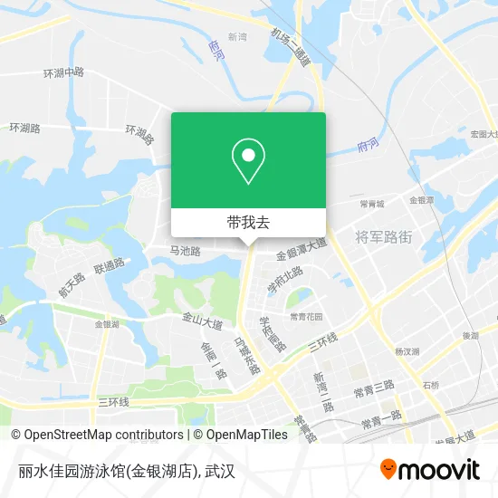 丽水佳园游泳馆(金银湖店)地图
