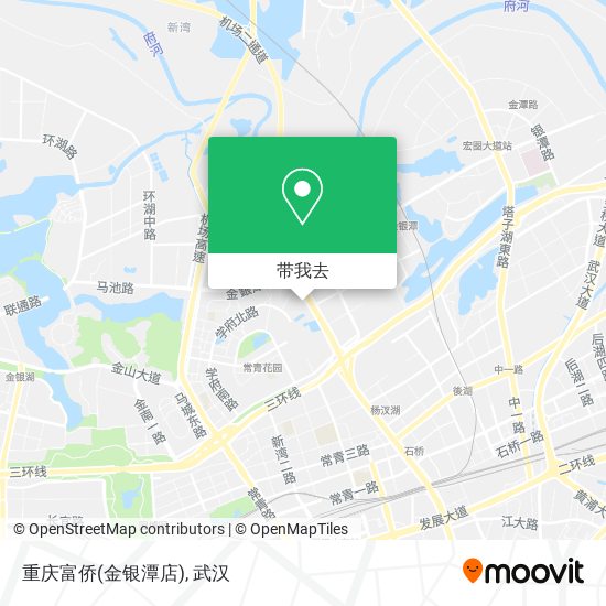 重庆富侨(金银潭店)地图