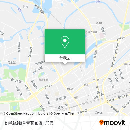 如意馄饨(常青花园店)地图