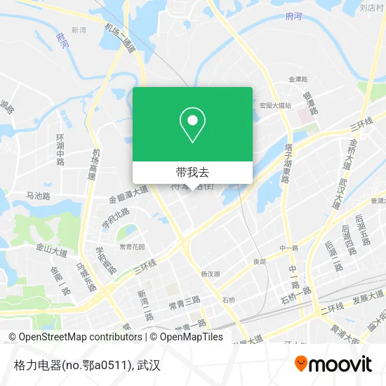 格力电器(no.鄂a0511)地图