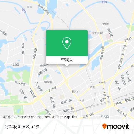 将军花园-A区地图
