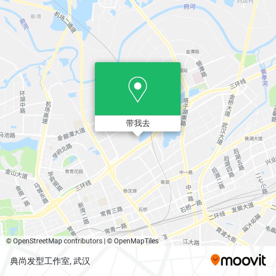 典尚发型工作室地图