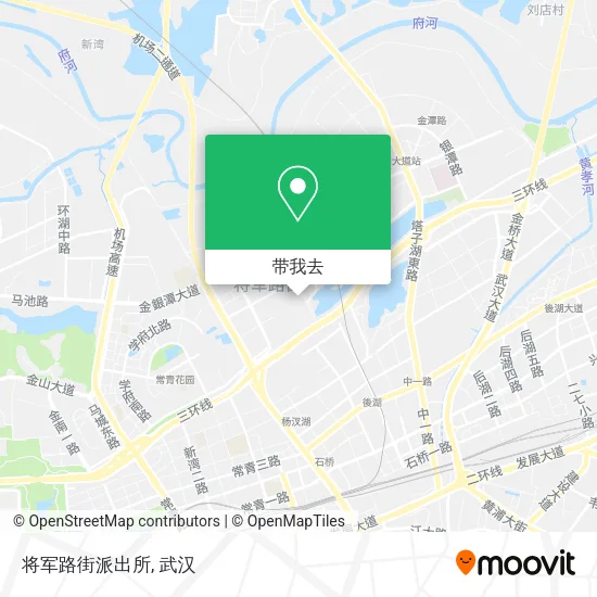 将军路街派出所地图