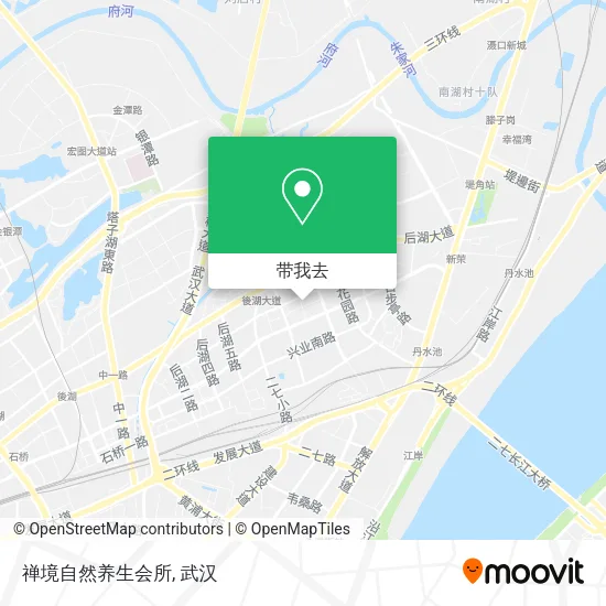 禅境自然养生会所地图