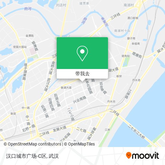 汉口城市广场-C区地图