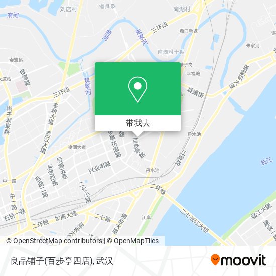 良品铺子(百步亭四店)地图