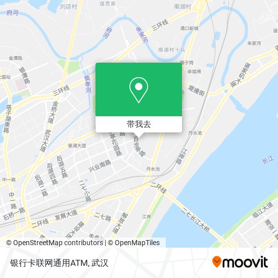 银行卡联网通用ATM地图