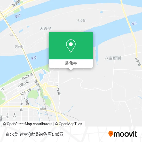 泰尔美·建材(武汉钢谷店)地图