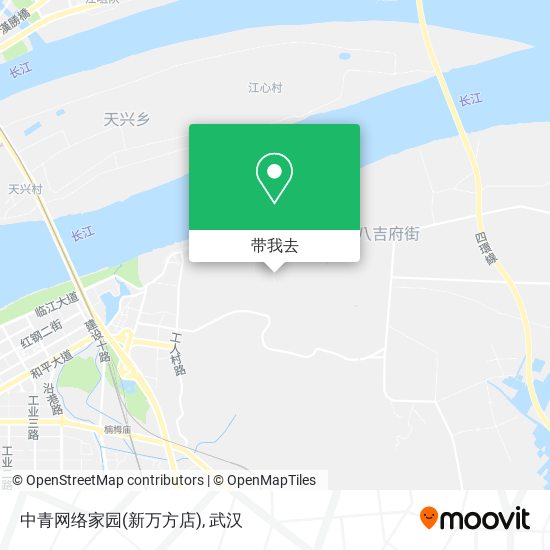 中青网络家园(新万方店)地图