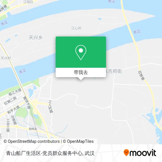 青山船厂生活区-党员群众服务中心地图