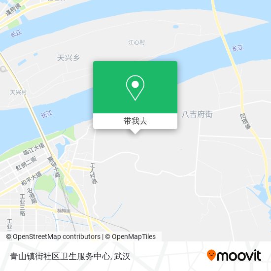 青山镇街社区卫生服务中心地图