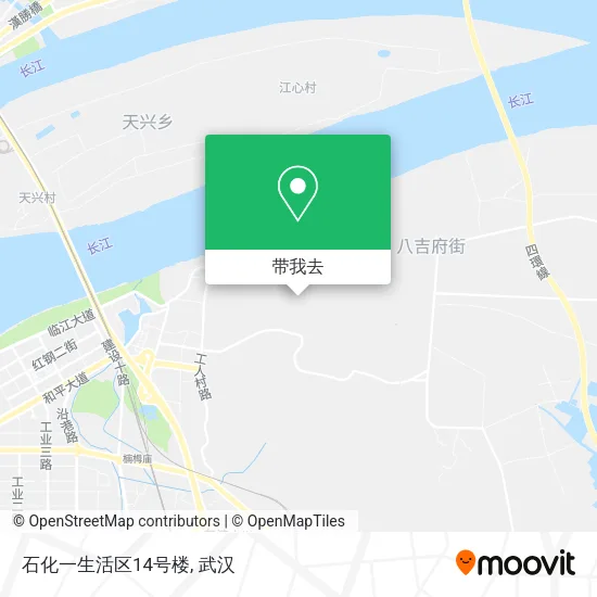石化一生活区14号楼地图