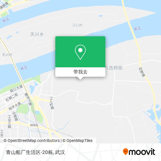 青山船厂生活区-20栋地图