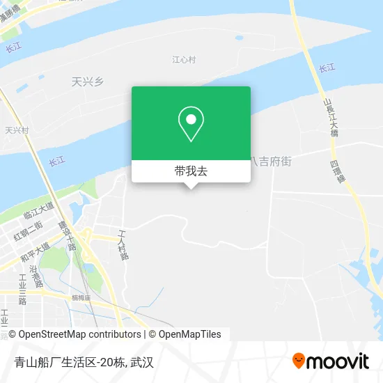 青山船厂生活区-20栋地图