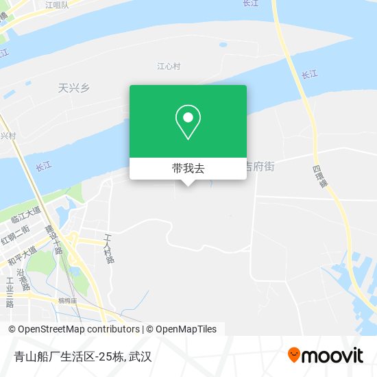 青山船厂生活区-25栋地图