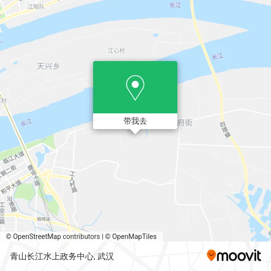 青山长江水上政务中心地图