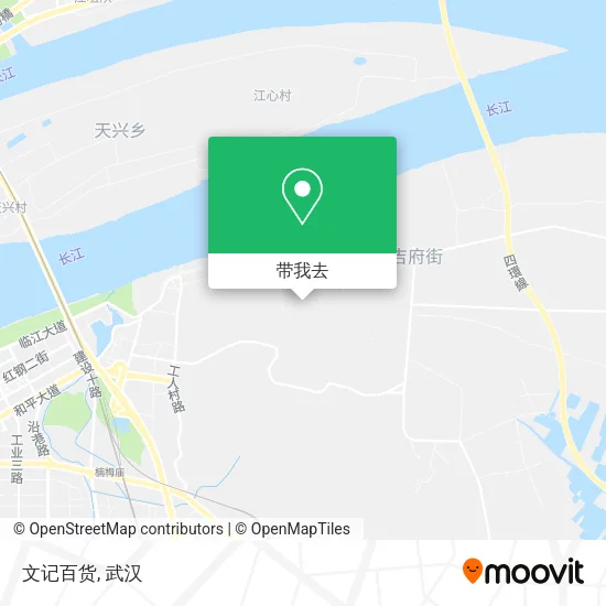 文记百货地图