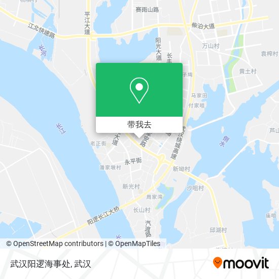 武汉阳逻海事处地图