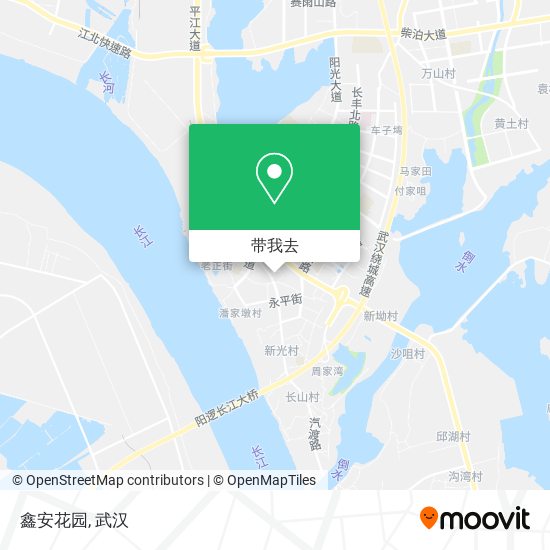 鑫安花园地图