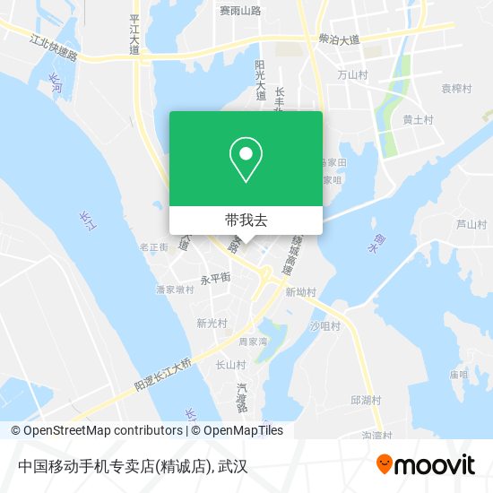 中国移动手机专卖店(精诚店)地图