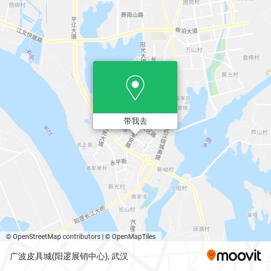 广波皮具城(阳逻展销中心)地图