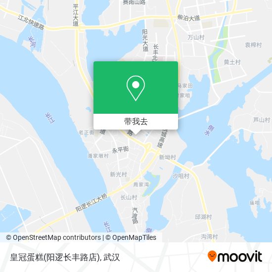 皇冠蛋糕(阳逻长丰路店)地图