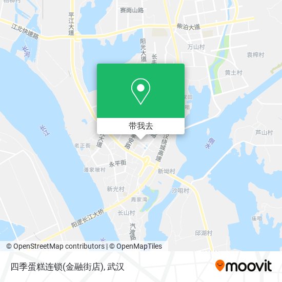 四季蛋糕连锁(金融街店)地图