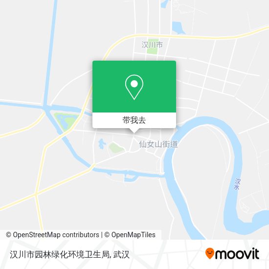 汉川市园林绿化环境卫生局地图