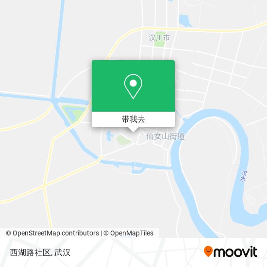 西湖路社区地图