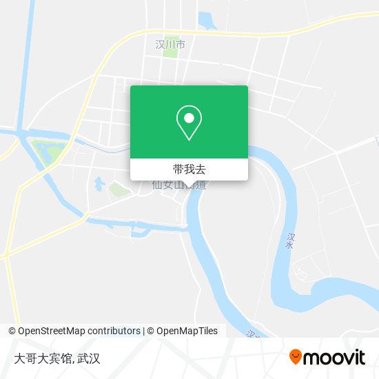 大哥大宾馆地图