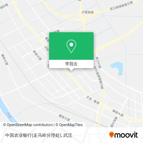 中国农业银行(走马岭分理处)地图