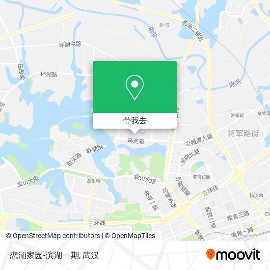 恋湖家园-滨湖一期地图
